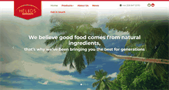 Desktop Screenshot of heliosingredients.com